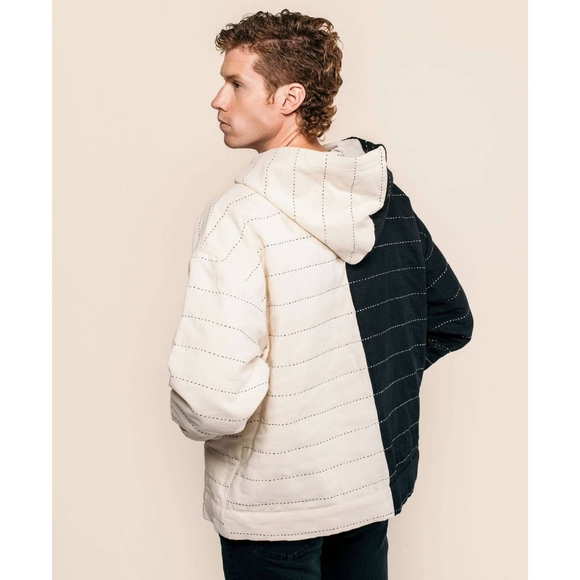 Two-Tone Hoodie - Picture 3 of 6